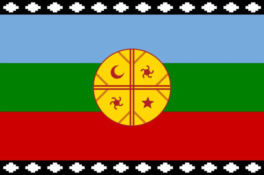 Mapuche flag