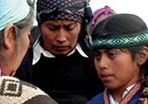 Foto: niños mapuches