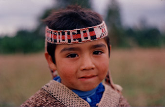 Mapuche boy