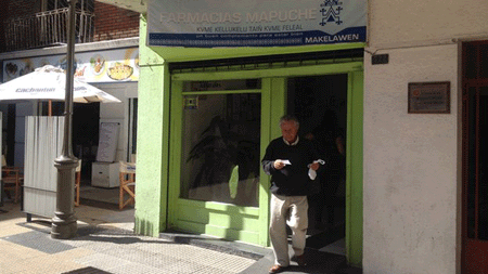Mapuche pharmacy in Concepcion