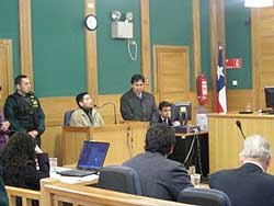 Tribunal Oral de Temuco, lunes 9 de junio, 2008