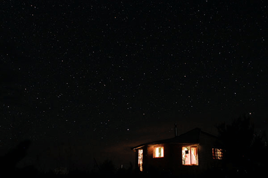 The newest house under the stars. (Photo: Fabio D&rsquo;Errico)