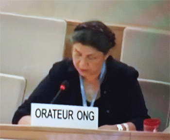 S.E. Apo-Werken Embajadora Mapuche Flor Calfunao Paillalef