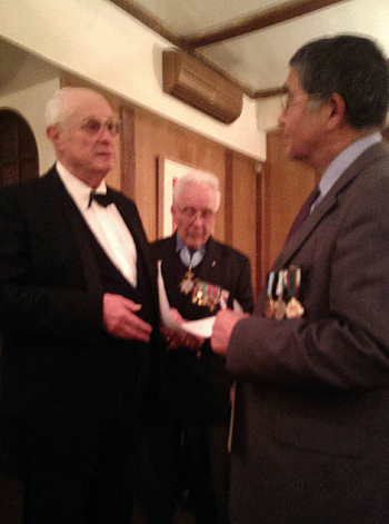 HRH Prince Antoine IV of Araucania and Patagonia officially Receives Conde Mariqueo of Lul-lul 
