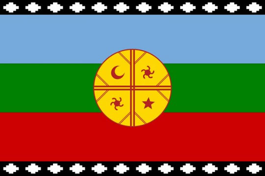 Mapuche flag