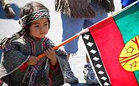 Foto: niño mapuche